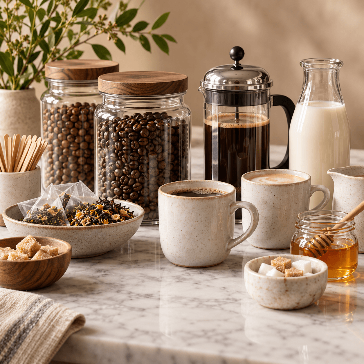 supplied coffee and milk for a London office