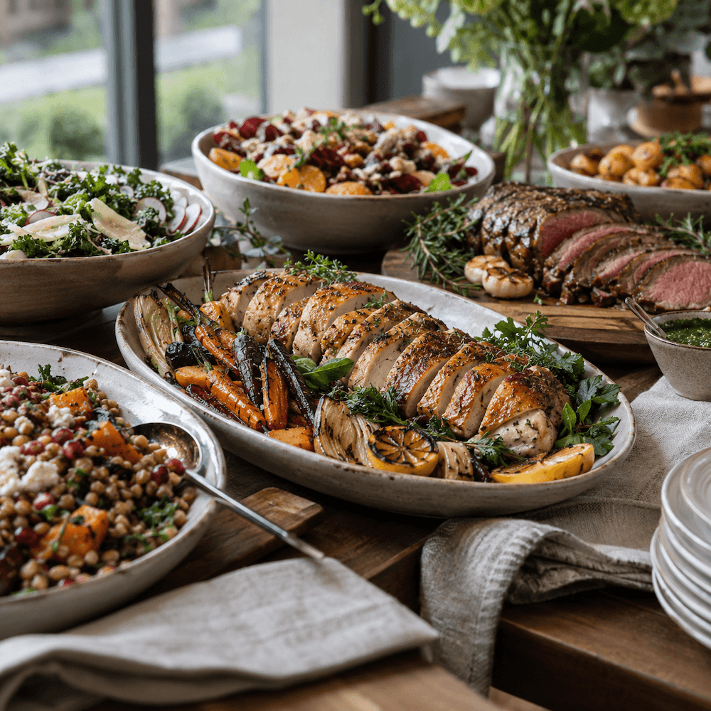 responsibly farmed meat contract catering in London